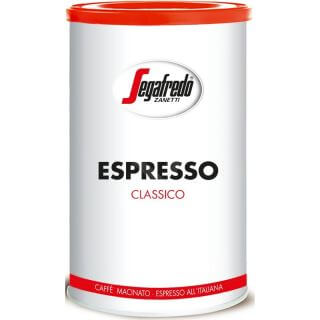 Segafredo Espresso Classico mletá káva dóza 250 g