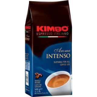 Kimbo Aroma intenso pražená zrnková káva 500 g