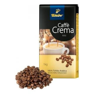 Tchibo Caffé Crema Mild zrnková káva 1 kg